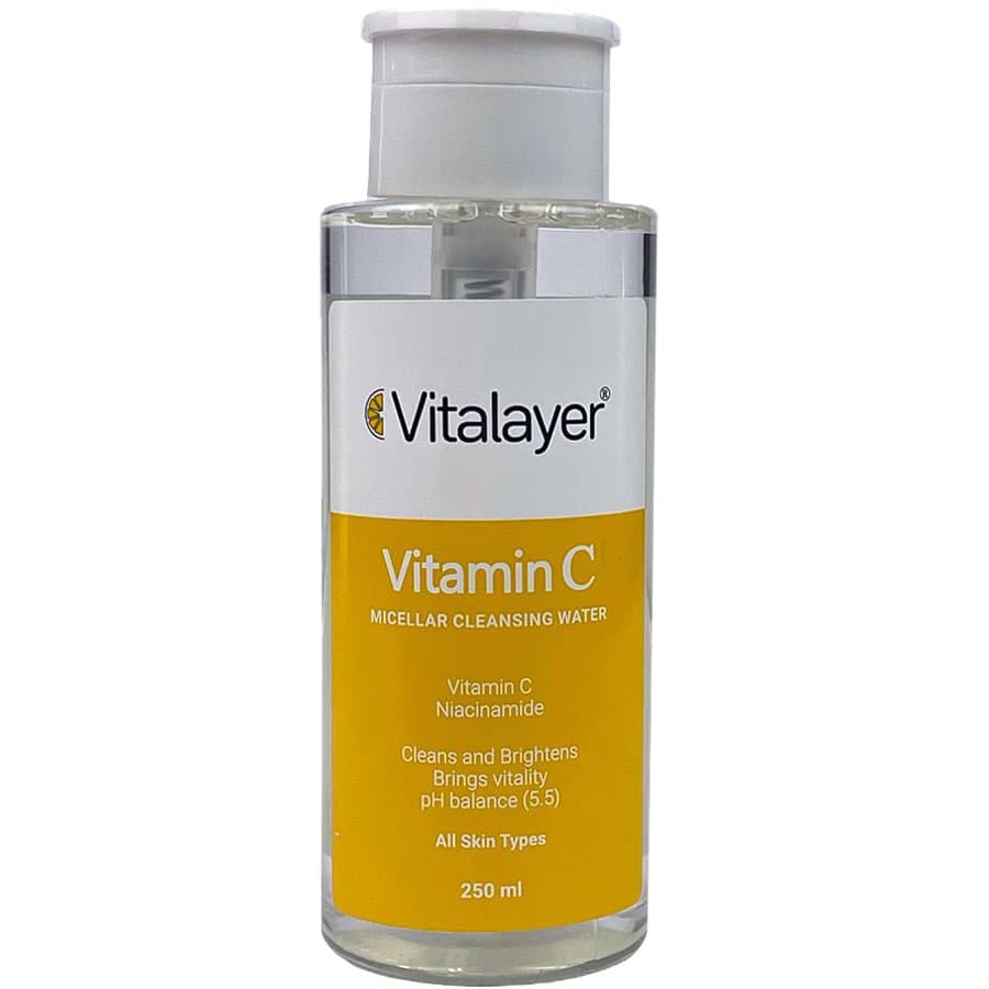 میسلار واتر انواع پوست Vitamin C ویتالیر 250ml