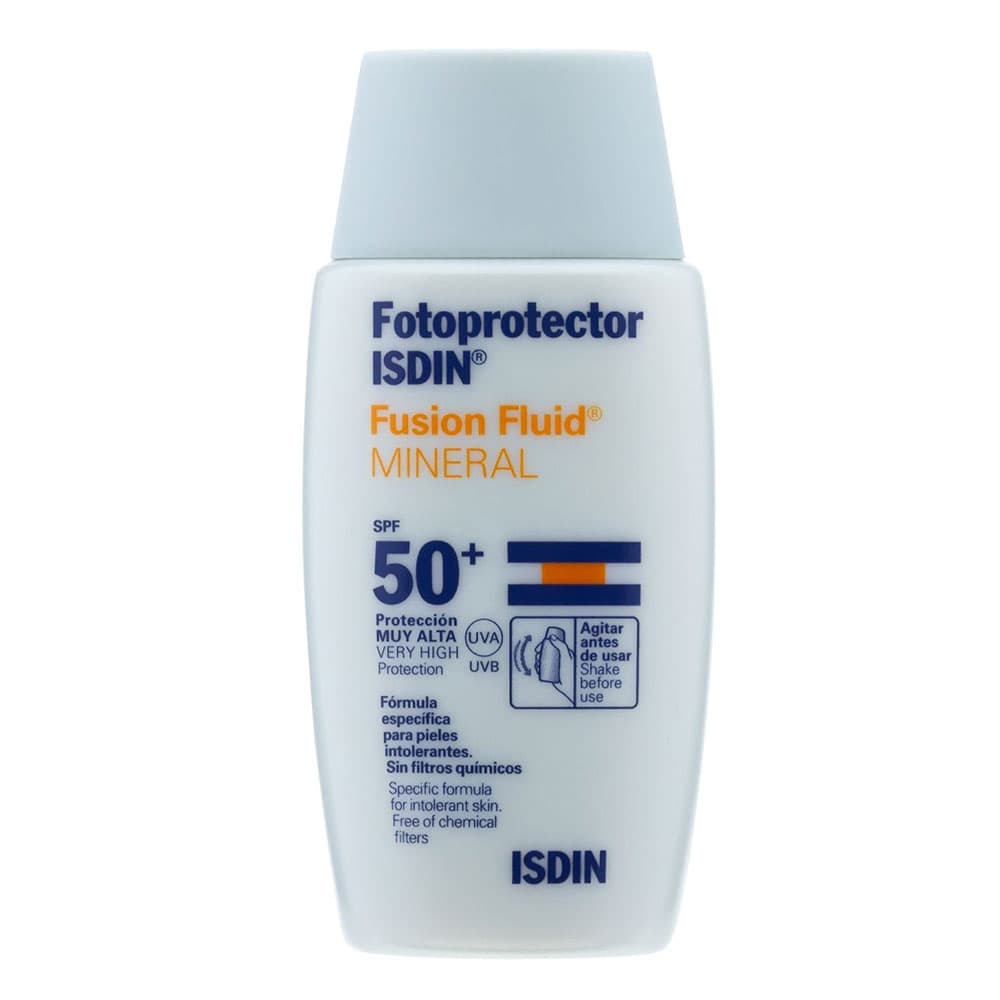 فلوئید ضد آفتاب مینرال SPF50 ایزدین 50ml