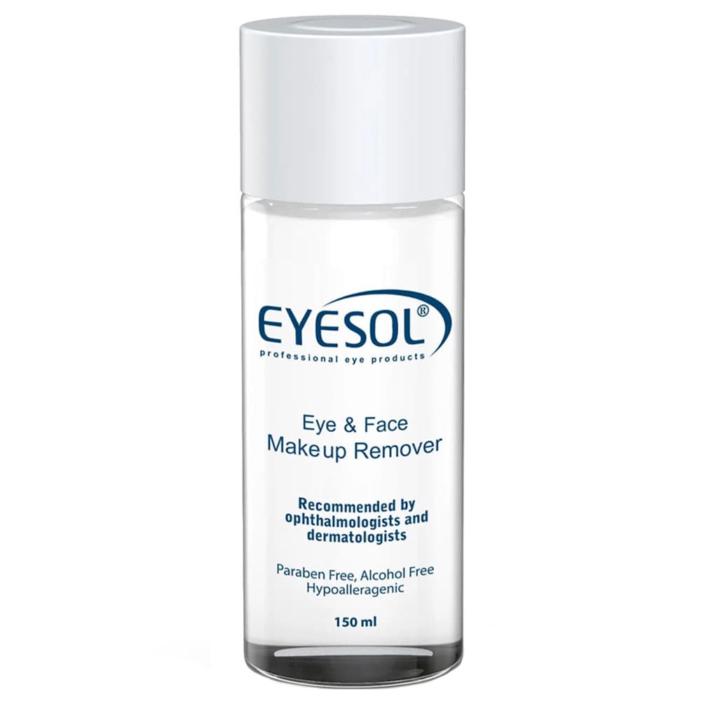 پاک کننده تخصصی آرایش چشم و صورت آیسول 150ml