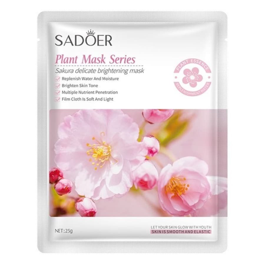 ماسک نقابی روشن کننده شکوفه گیلاس سادور
